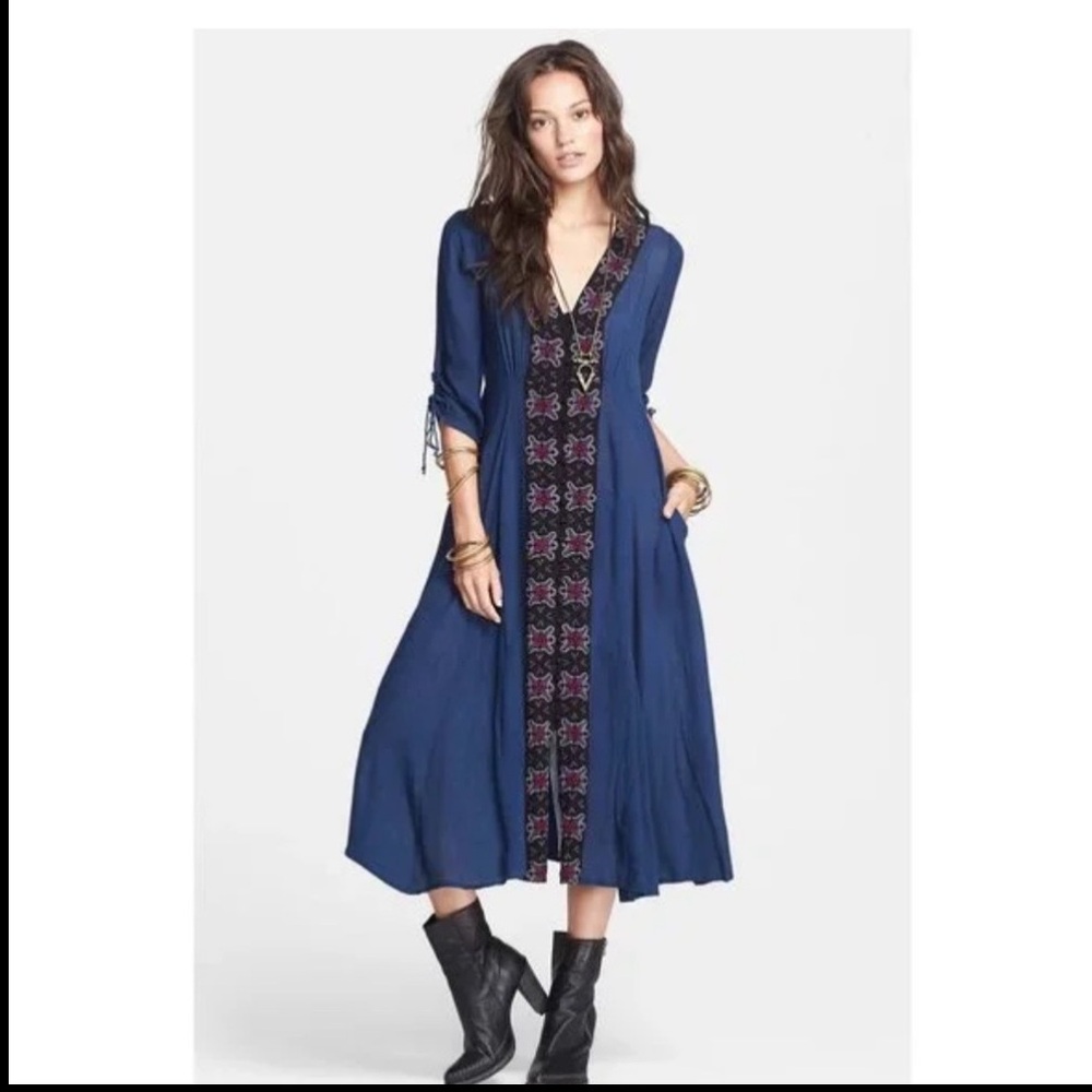 Free People Embroidered Dress